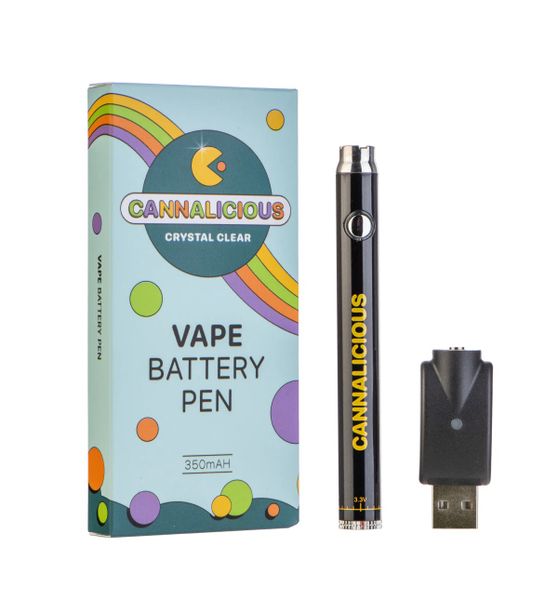 Cannalicious Vape Battery Pen - Black