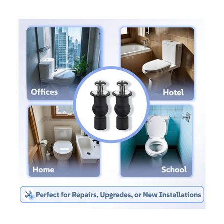 Bebe Toilet Seat Screws Replacement Kit 2pcs Toilet Tank Bolts