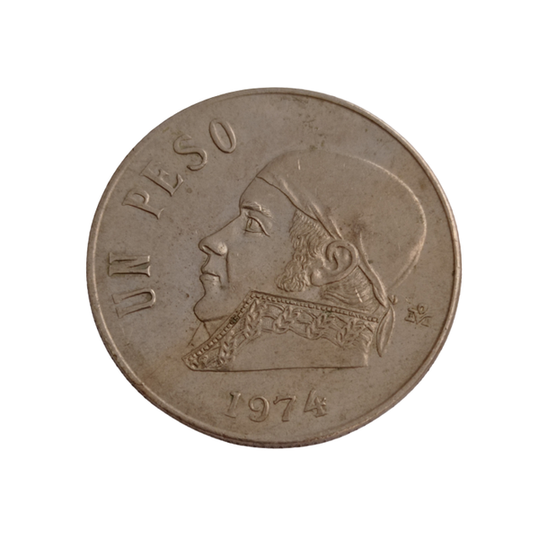 1974 Mexico 1 Peso Coin