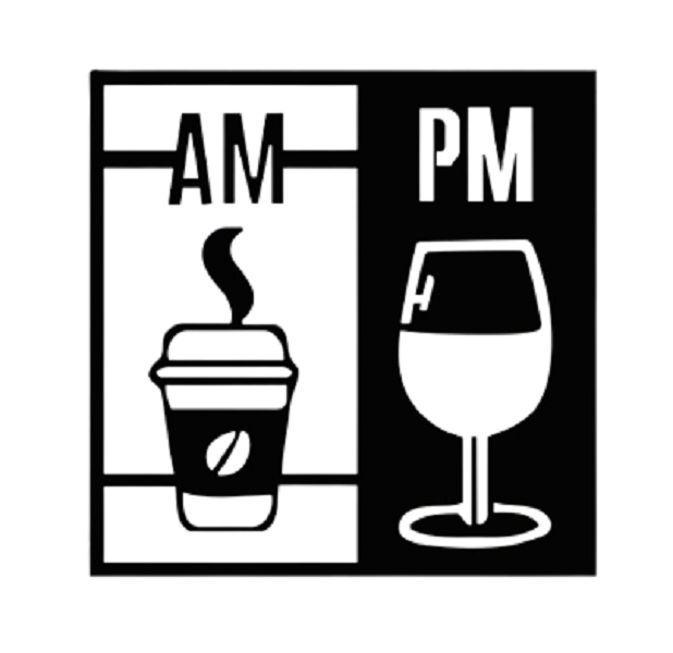 AM &amp; PM Drink wall art