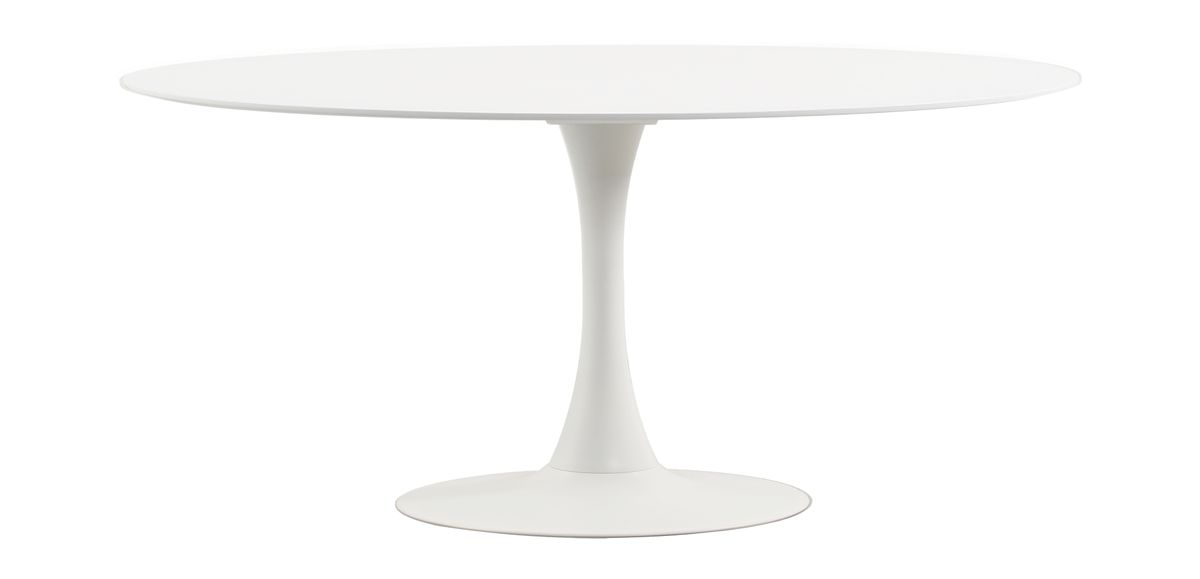 George & Mason - Tulip Dining Room Table 120cm -White
