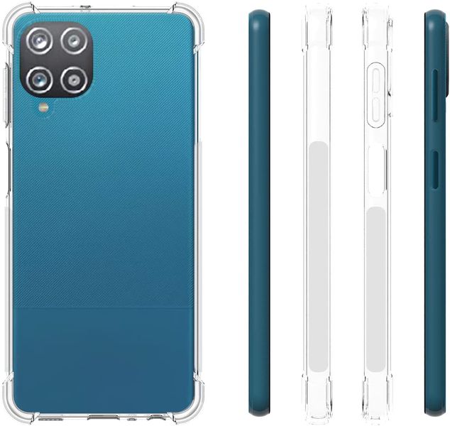 Shockproof Gel Cover Compatible with Samsung Galaxy A22 4G