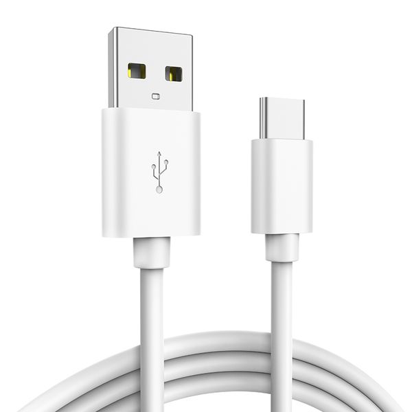 TUFF-LUV USB-A to USB-C Cable - 1M - White