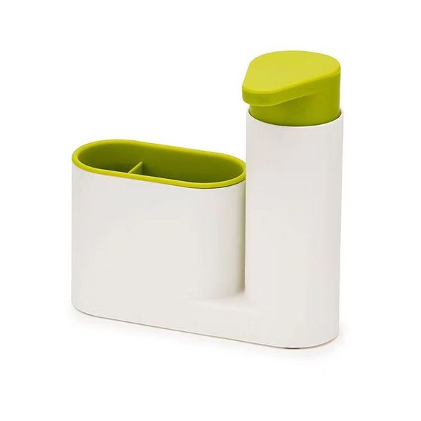 Kitchen 2 In 1 Sink Tidy Set Soap Dispenser Sink Storage Organizer