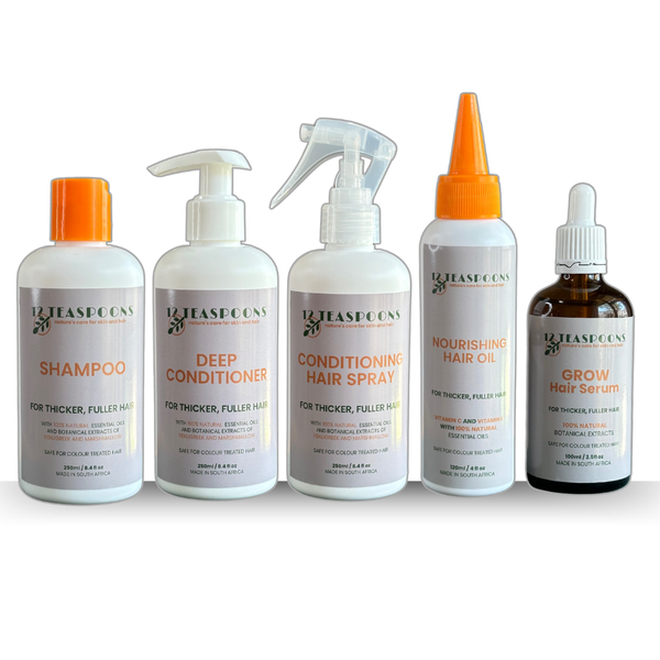 12 Teaspoons Scalp Care Grow Bundle
