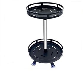 Multifunctional Tabletop 360 Rotating 2 Tier Spice Rack Organizer ...