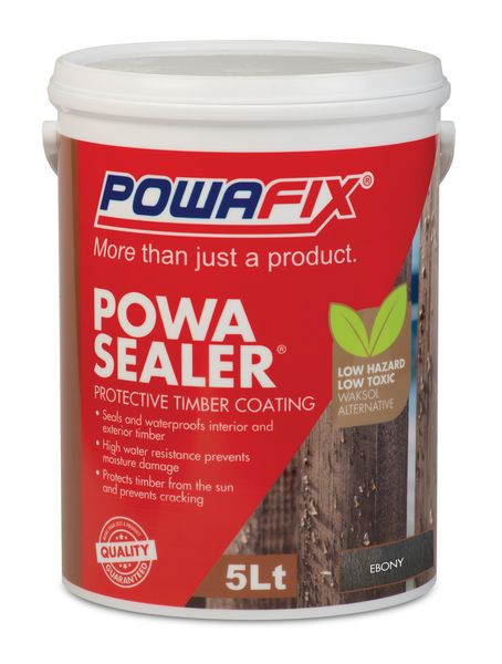 Powafix Powa Sealer Ebony 5L