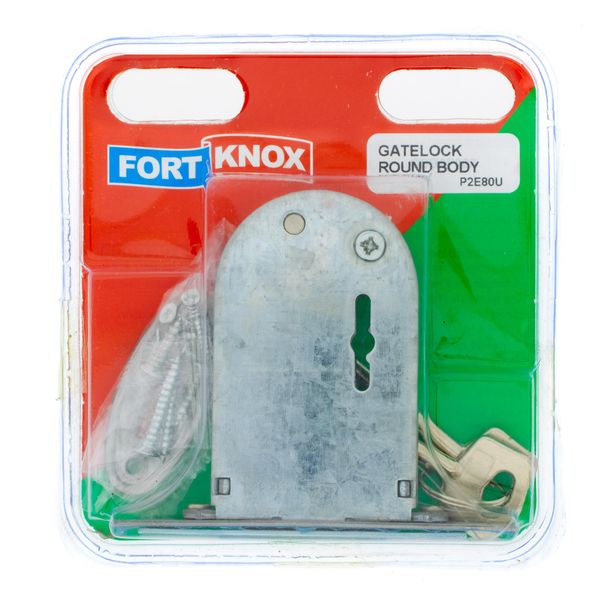 FORT KNOX Gate Lock Round Body Q:1 P2E80U