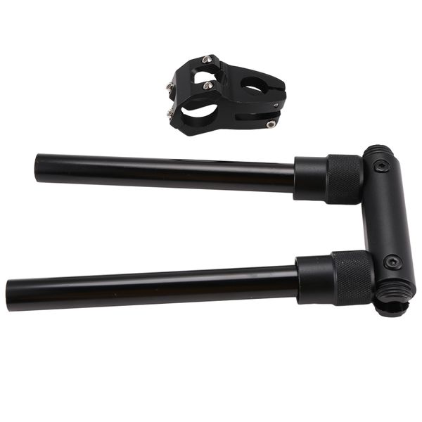Folding Handle Bar 90 Degree Fold Handlebar Black Red 23 5Mm