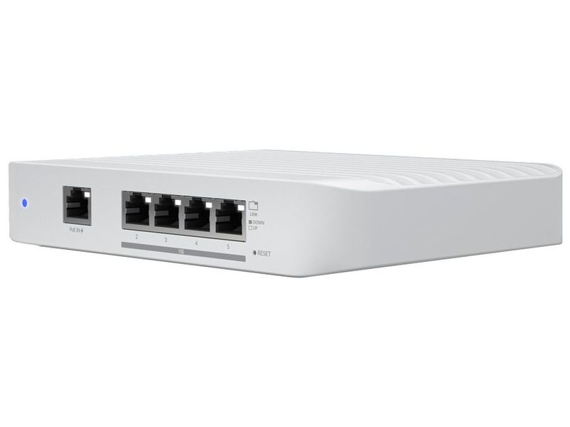 Ubiquiti 4 Port 10Gbps 1 Gigabit PoE Input UniFi Flex XG Switch USW-FLEX-XG
