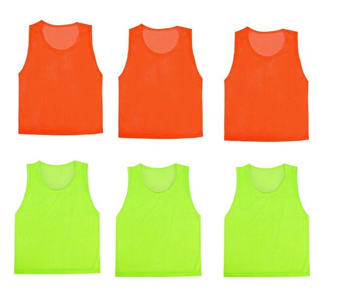 6 Set Team Practice Jersey for Child Youth Teen, Lightweight,