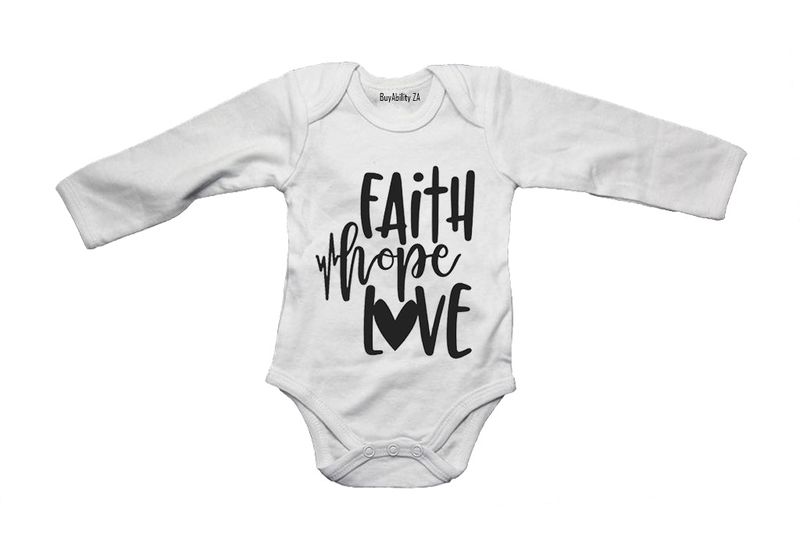 Hope &amp; Love - Baby Grow image