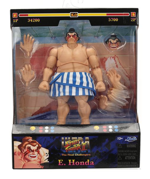 Jada Toys - Street Fighter E. Honda Action Figure - 16cm