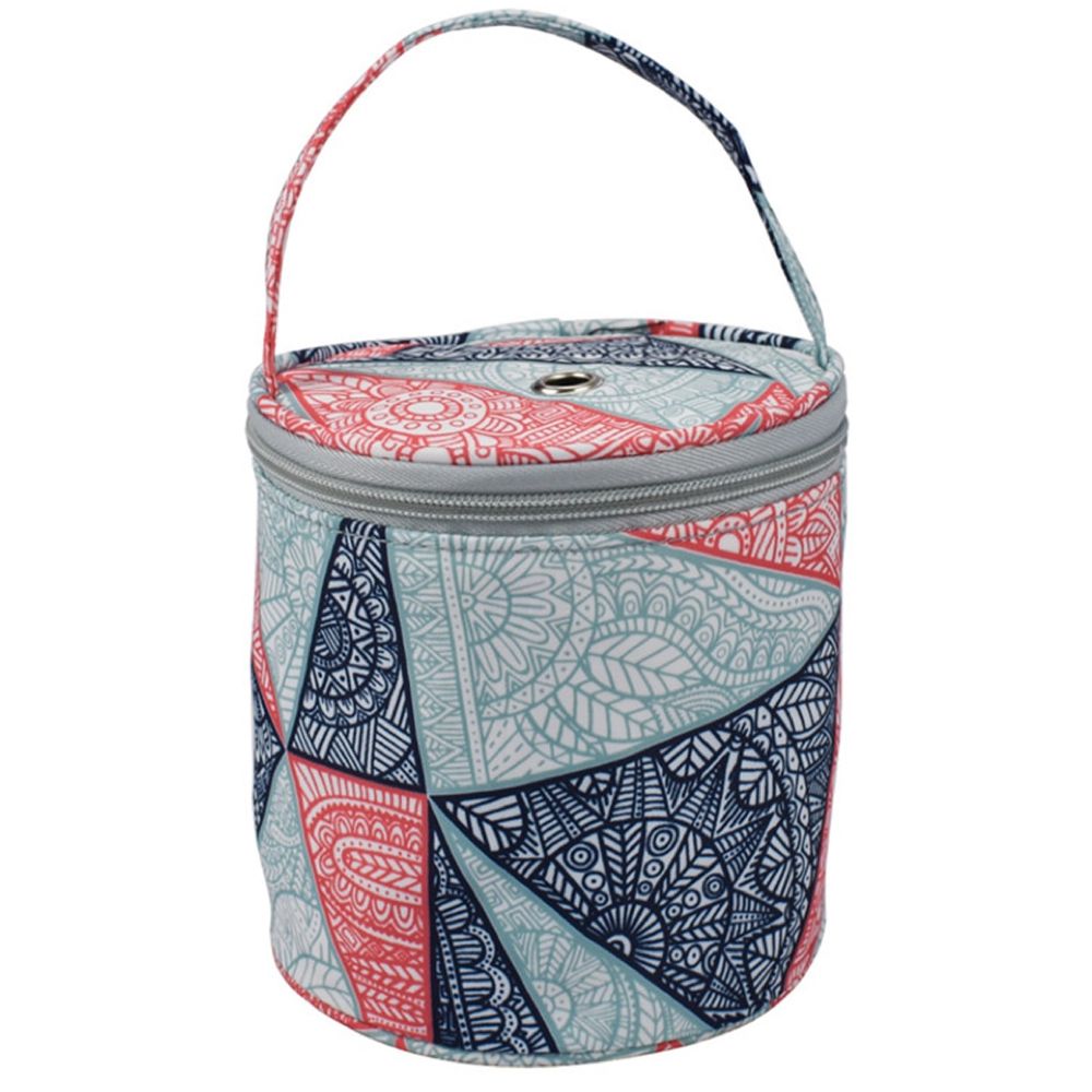 Craft Multifunctional Knitting Sewing Crochet Yarn Storage Bag (14x15cm 