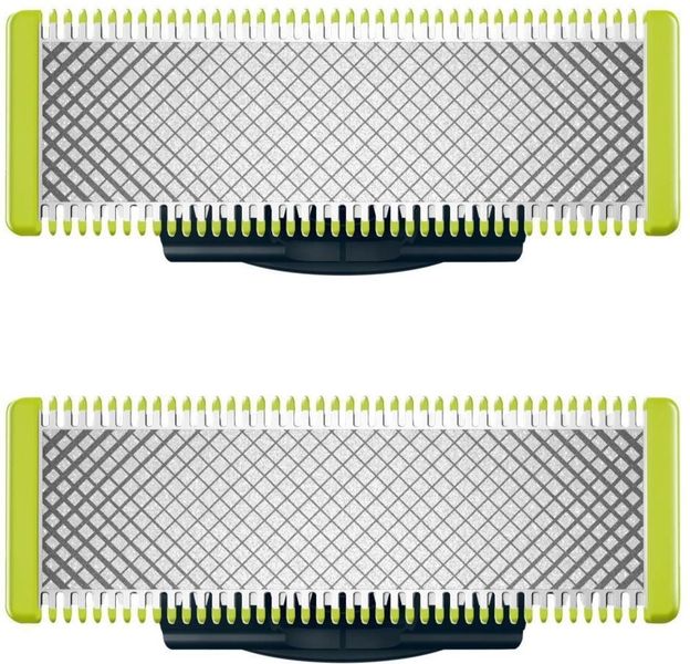 EMPORIUM OneBlade Replacement Shaver Head for Philips One Blade - 2 Pack