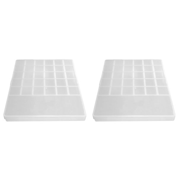 2-Pack Multi-Compartment Craft Organiser