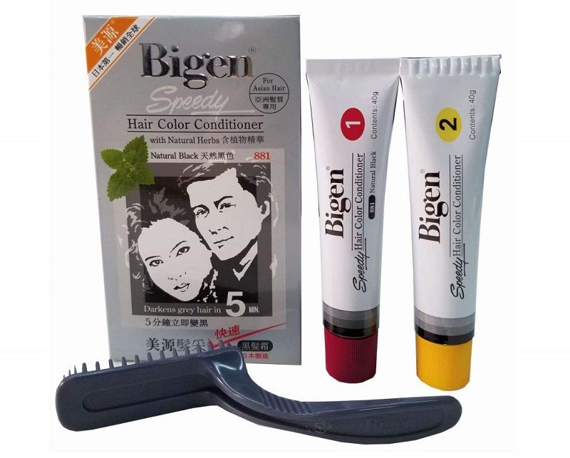 Bigen Speedy Hair Color Conditioner Natural Black 881 80g Shop