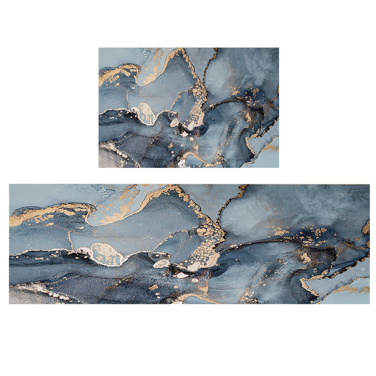 2PCS Kitchen Mat Kichen Rug Super Absorbent Rubber Mat Non Slip Shop