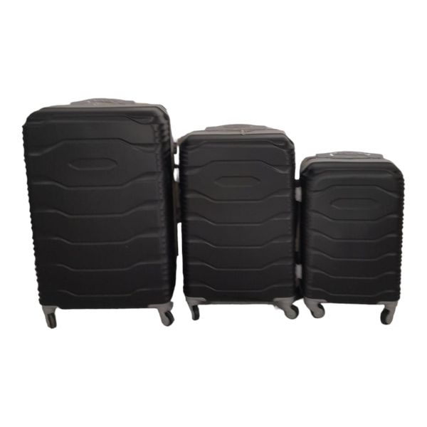 3 Piece ABS Trolley Luggage Bag Set - V1-F18