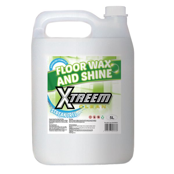 Xtreem Floor Wax And Shine 5 Litre - Bulk Value Size