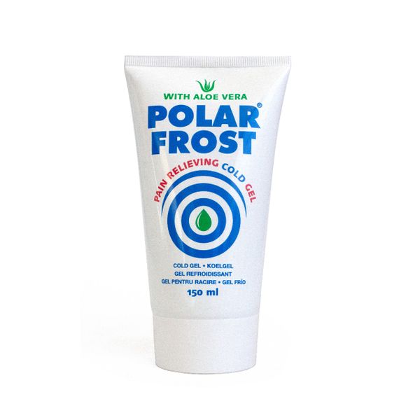 POLAR FROST Pain Relieving Cold Gel - Fast-absorbing, non-greasy formula enriched with Aloe Vera and Eucalyptus