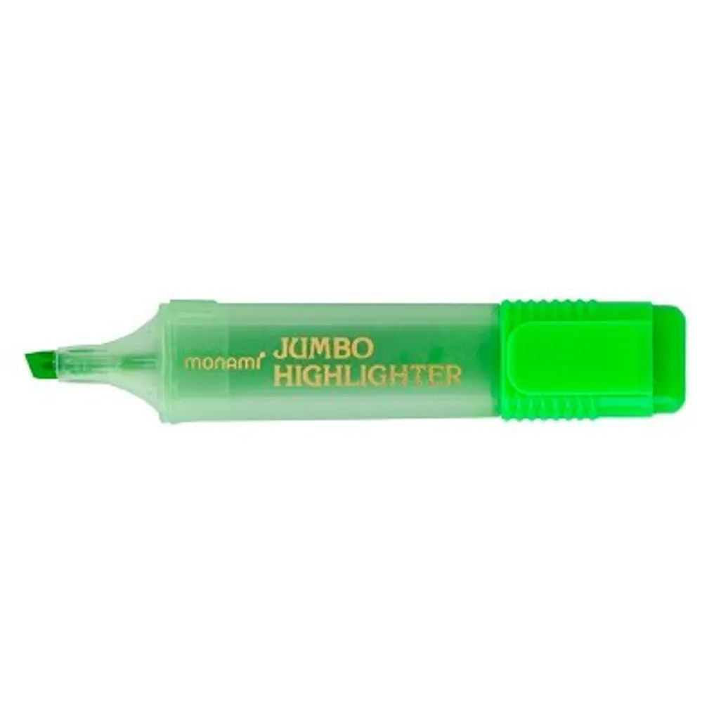 Monami Jumbo Highlighter (Green) x 12 Shop Today. Get it Tomorrow