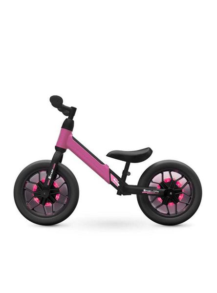 Qplay Spark Balance Bike Air Gel with Led Lights Pink