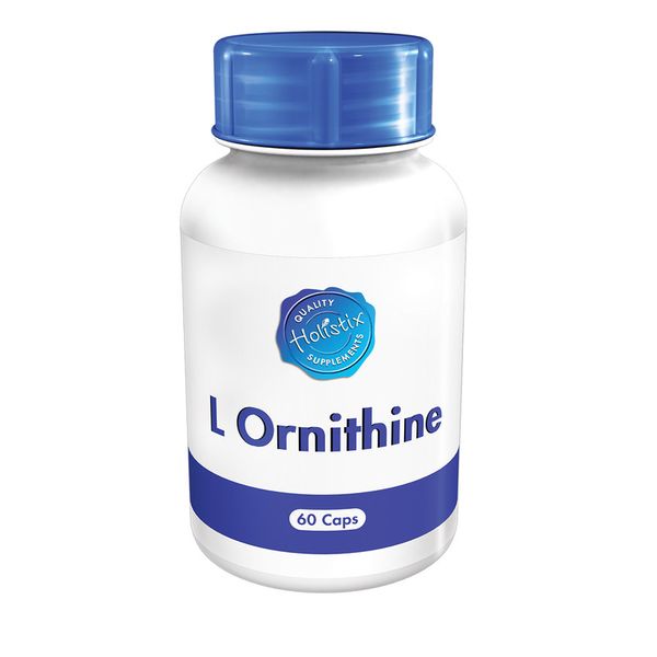 Holistix L Ornithine 250mg 60 Capsules
