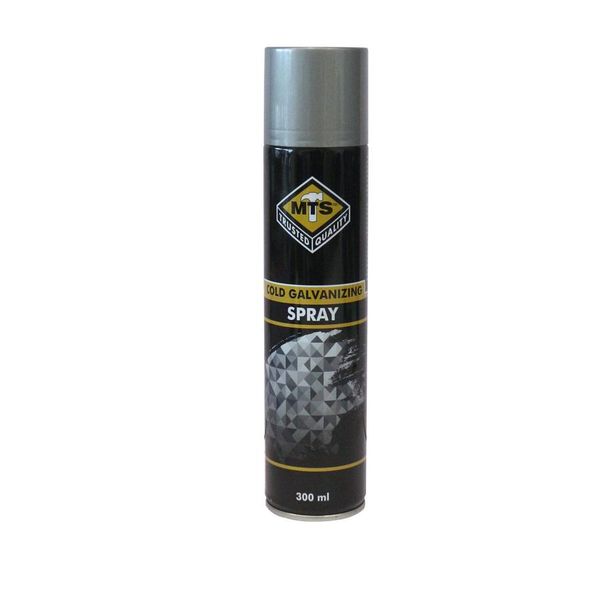 Paint Spray Cold Galv 300Ml Mts - 3 Pack