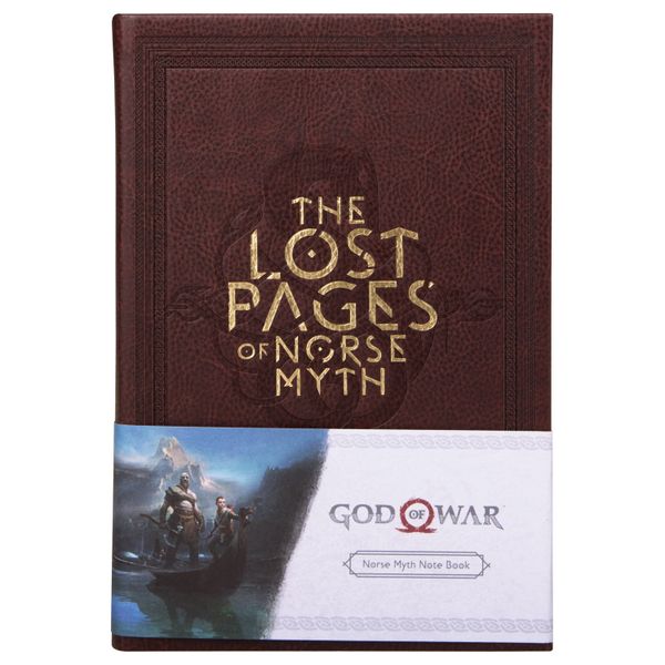 Official God of War "The Lost Pages of Norse Myth" Notebook