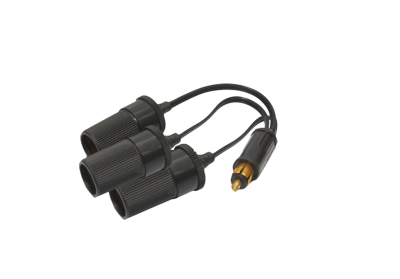 Female Triple Loose Lighter Socket with Male Hella Plug