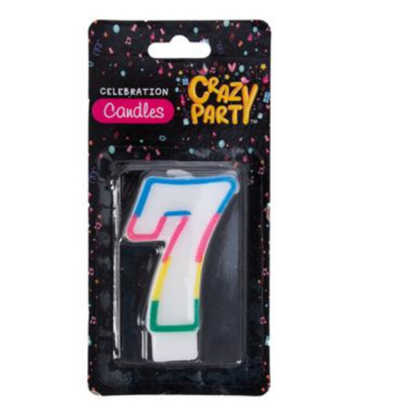 Birthday Candle Number Seven
