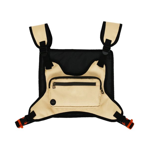 Multipurpose Fashion Outdoor Sports Leisure Running Chest Bag - Khaki