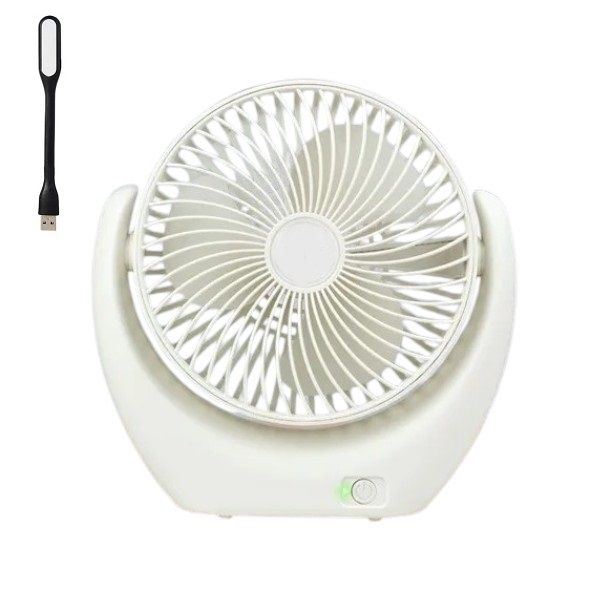 Incredible-J405 Portable 3 Modes Rechargeable Fan 6.7"