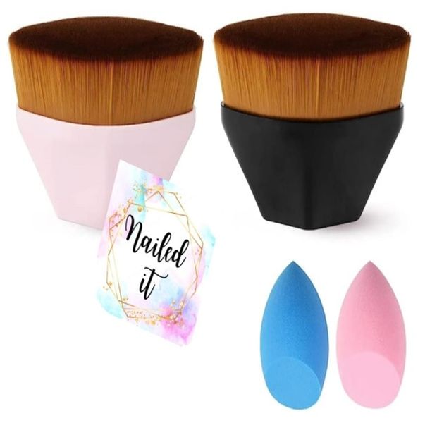 2 Beauty Blending Brushes and Sponges
