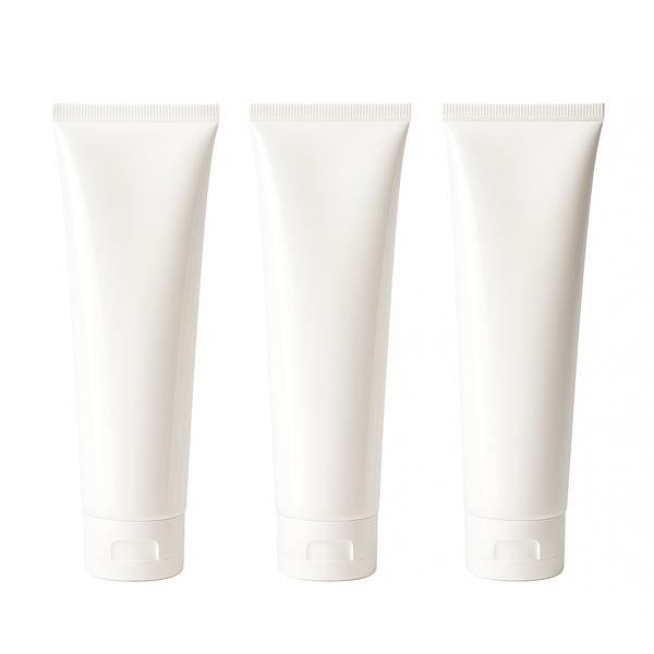 75ml White Lotion Tubes - Set of 6