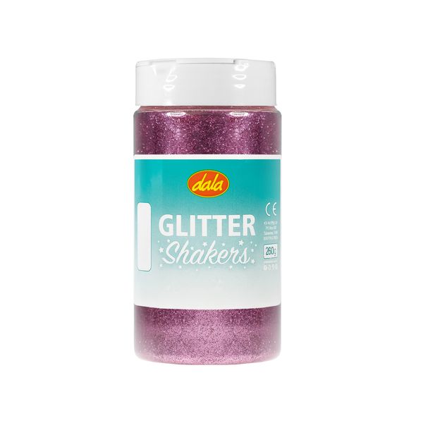 Dala Jumbo Glitter Shaker Pink 260g