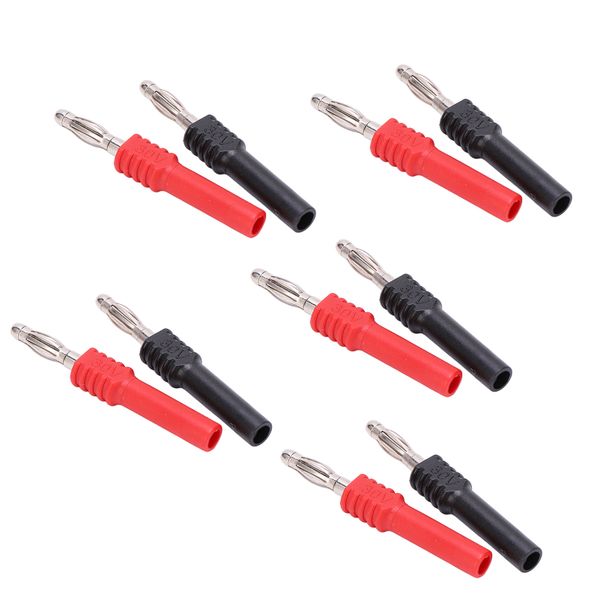 4mm Male to 2mm Female Banana Plug Adapter Set