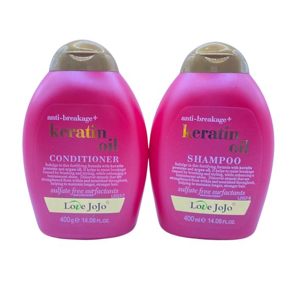 Keratin Oil Shampoo &amp; Conditioner