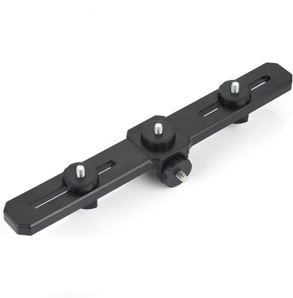 4 in 1 Flash Camera Mount 27 cm, Flash Rail for Camera Flash Bracket