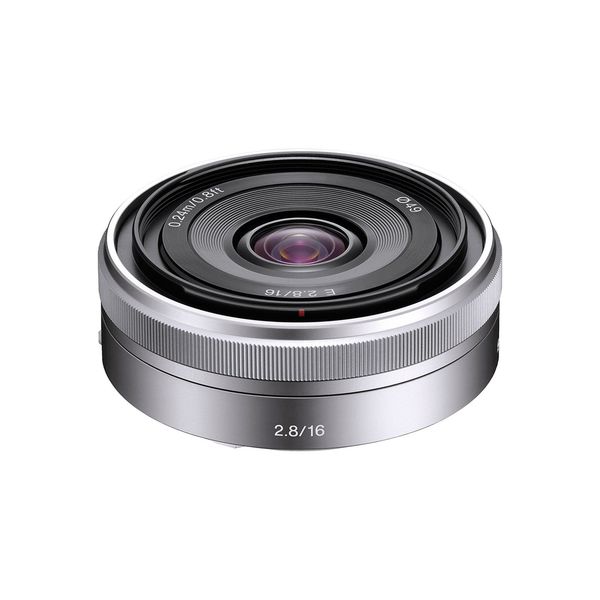 Sony E 16mm f/2.8 Lens (Silver)