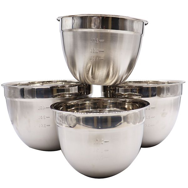 Stainless Steel Mixing Bowls - Set of 4