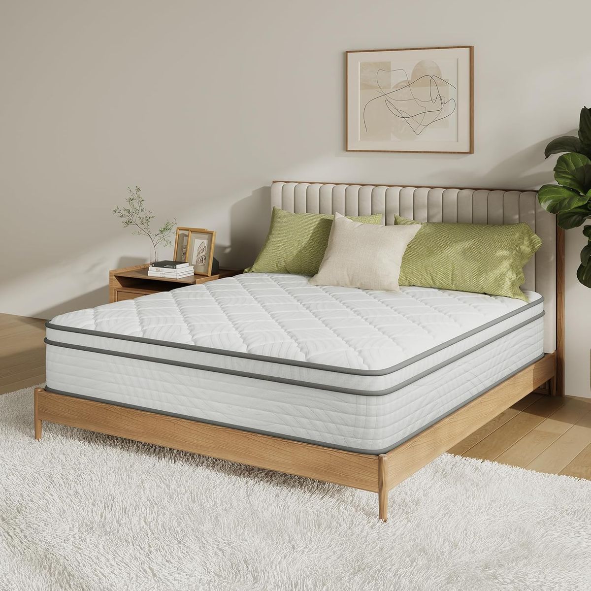 Decorum & Co - Pillow Top Mattress - Medium-Firm