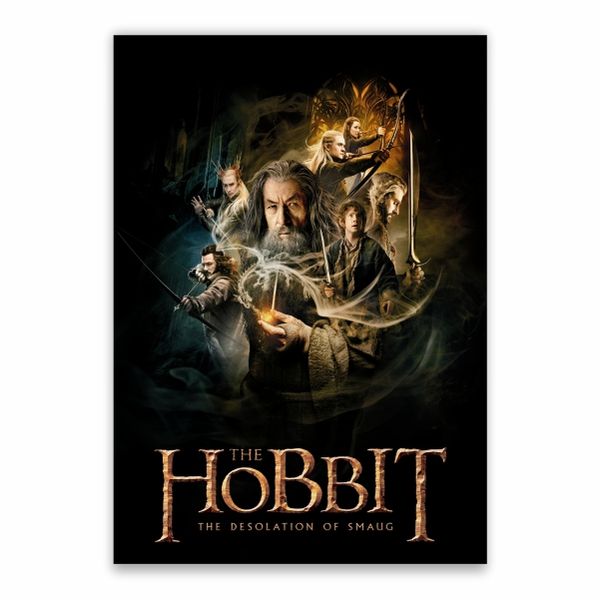 Desolation Of Smaug Collage Poster - A1