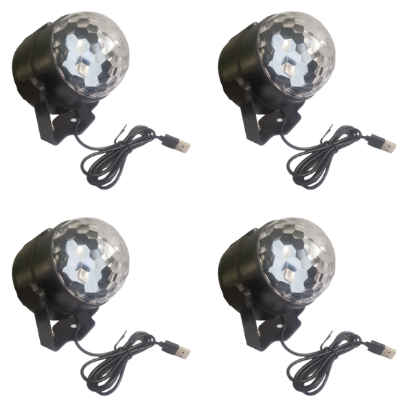 4 Pack LED Party Light
