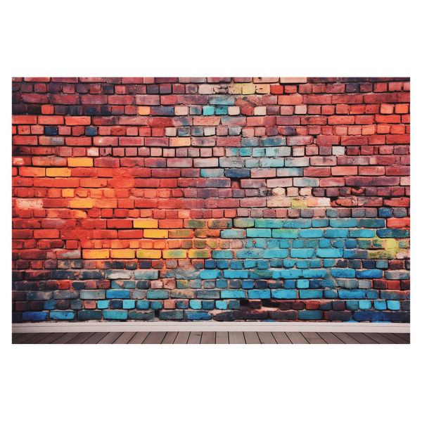 7x5ft Backdrop Compatible with Brick Wall