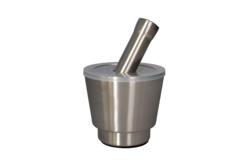 Food Safe Mortar and Pestle for Pills Spices Herbs with Lid