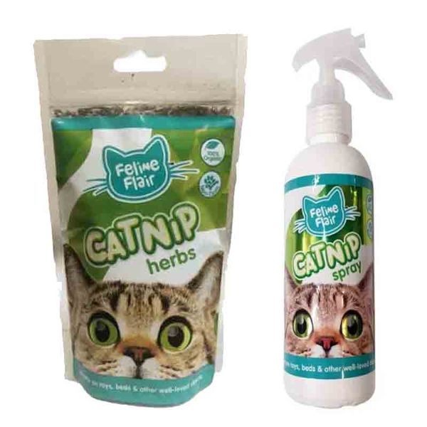Catnip Powder 30g Pouch Catnip Spray 200ml Combo Deal