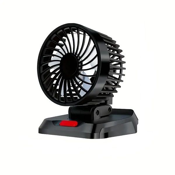 10W 360 Rotation Single Head Car Fan Adjustable 3-Speed