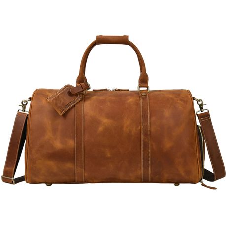 Leather Duffel Bag Leather Duffel Bags For Men Overnight Travel Bags